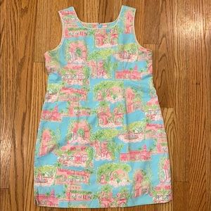 Lilly Pulitzer summer print dress — size 14